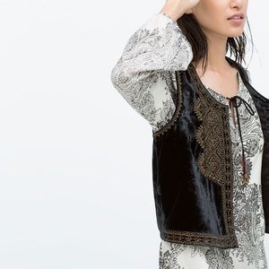 Zara Embroidered Vest